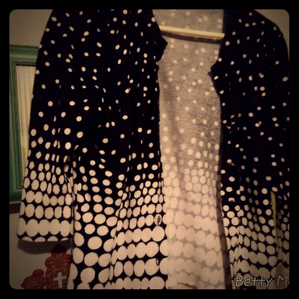 Polka dotta Cardigan